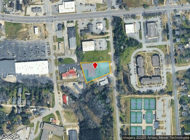 1007 Gordon St, Camden, SC Parcel Map