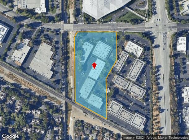  2350 Walsh Ave, Santa Clara, CA Parcel Map