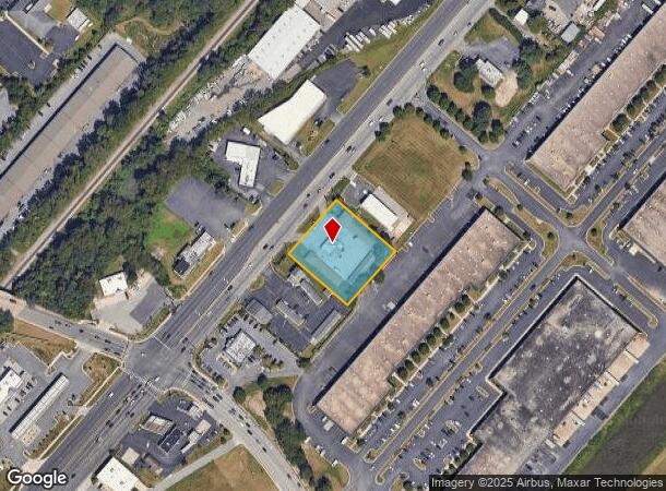 9619 Pulaski Hwy, Middle River, MD Parcel Map