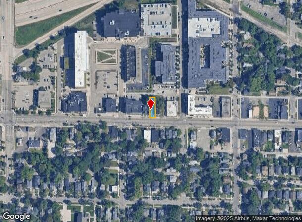  615 Michigan St Ne, Grand Rapids, MI Parcel Map