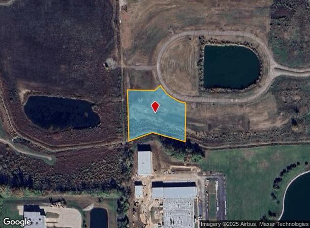  1061 W Omega Dr, Columbus, IN Parcel Map