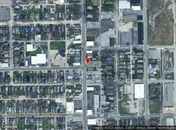  1622 N Wells St, Fort Wayne, IN Parcel Map