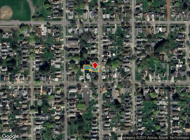 205 N 12Th St, Olean, NY Parcel Map