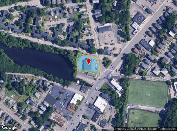 3 Coes Sq, Worcester, MA Parcel Map