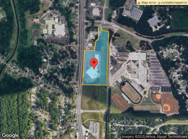  650 College Park Rd, Ladson, SC Parcel Map