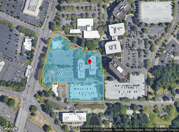  10300 Sw Greenburg Rd, Portland, OR Parcel Map