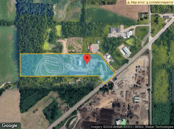  5855B N Michigan Rd, Dimondale, MI Parcel Map