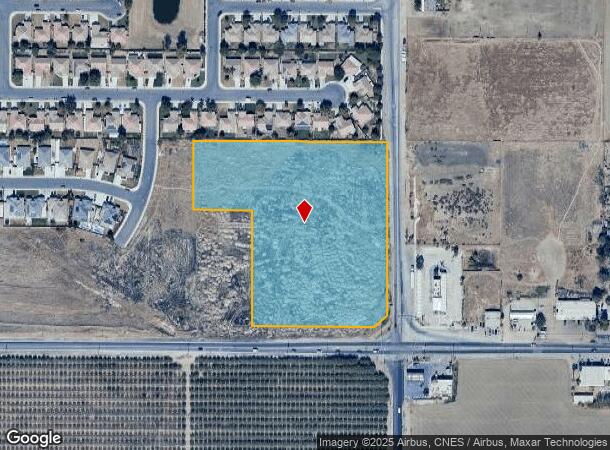  9601 Wible Rd, Bakersfield, CA Parcel Map