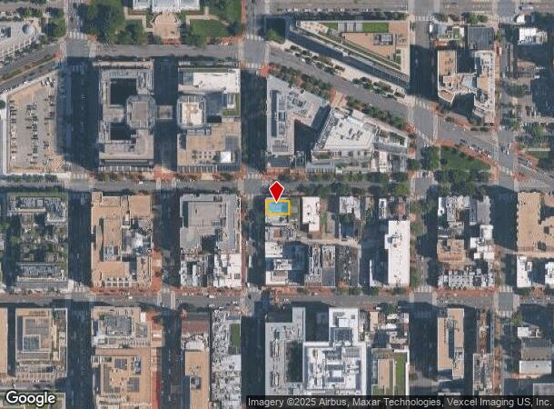  833 7Th St Nw, Washington, DC Parcel Map