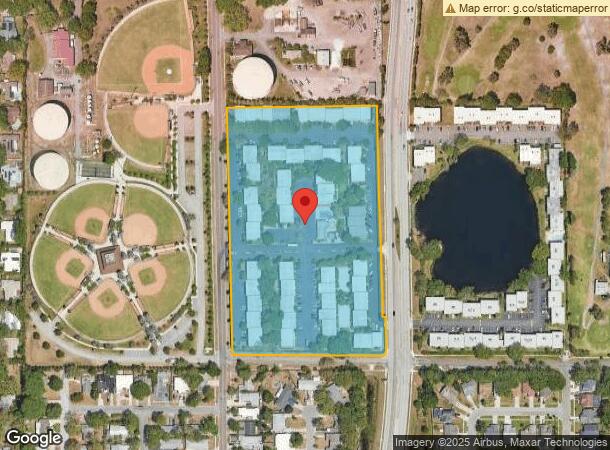  551 N Saturn Ave, Clearwater, FL Parcel Map