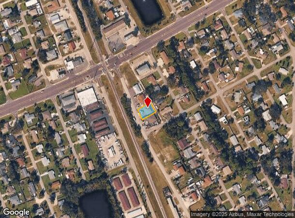  1859 Guava Dr, Edgewater, FL Parcel Map