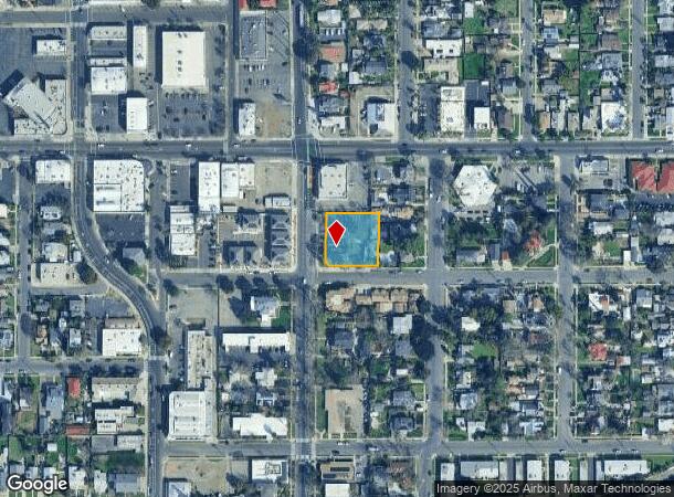  1110 N Van Ness Ave, Fresno, CA Parcel Map