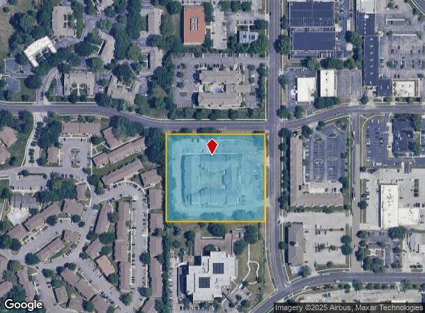  10610 Marty St, Overland Park, KS Parcel Map
