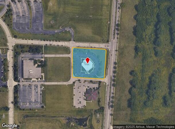  7395 Financial Way, Mason, OH Parcel Map
