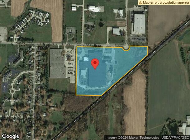  350 Maple St, Wellington, OH Parcel Map