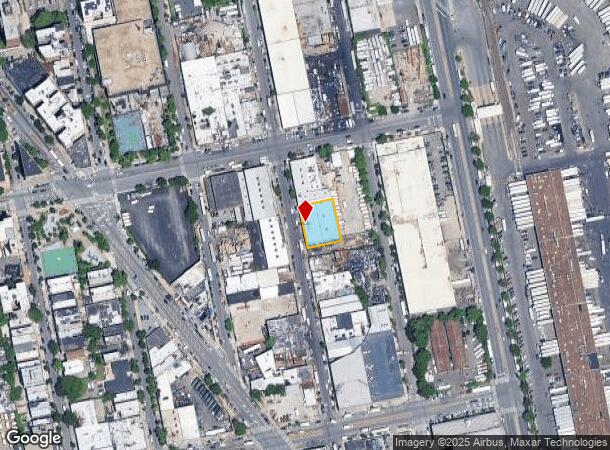  644 Whittier St, Bronx, NY Parcel Map