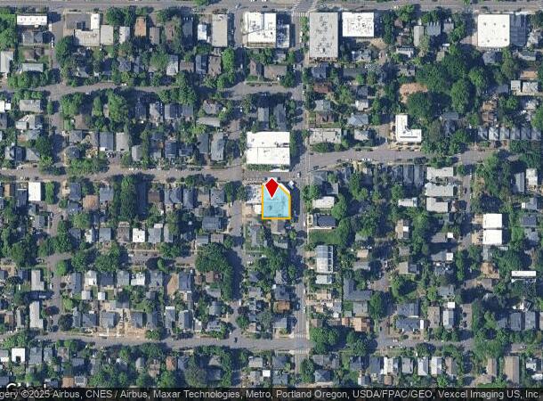  2510 Se Clinton St, Portland, OR Parcel Map