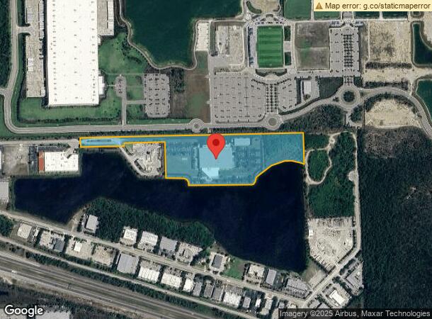  3580 Shaw Blvd, Naples, FL Parcel Map