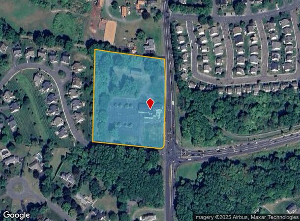 443 East St N, Suffield, CT Parcel Map