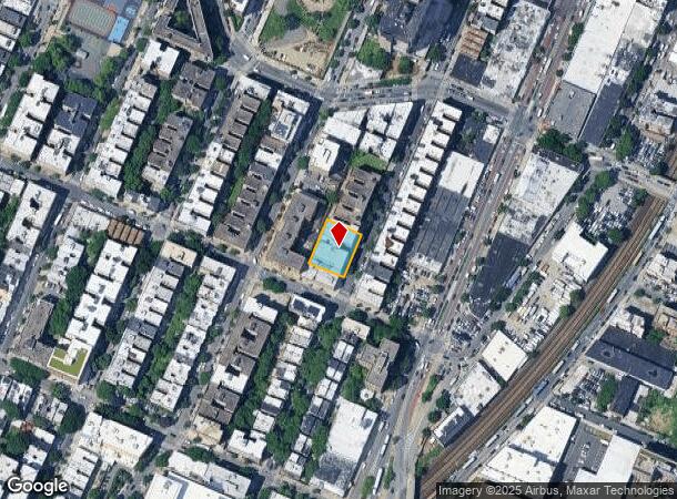  1109 Clay Ave, Bronx, NY Parcel Map
