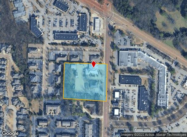 3031 Forest Hill Irene Rd, Germantown, TN Parcel Map