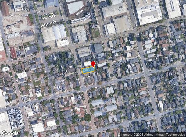  1419 7Th St, Berkeley, CA Parcel Map