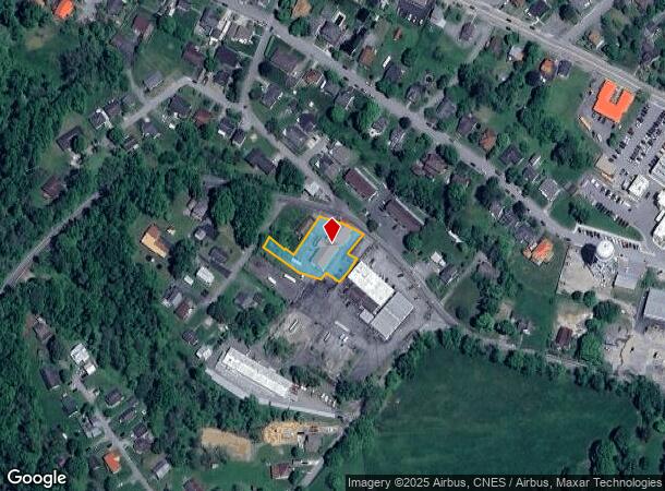  201 Maple Ave, Oak Hill, WV Parcel Map