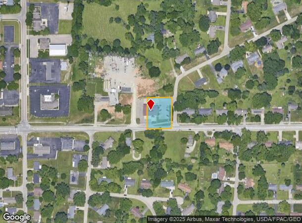 4254 W Franklin St, Bellbrook, OH Parcel Map
