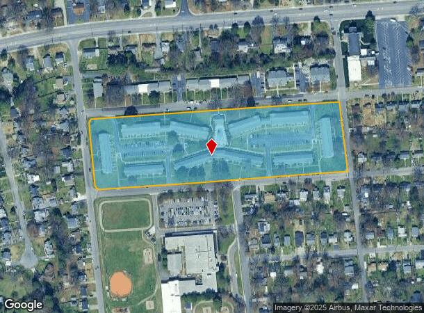  2548 Fleet Ave, Henrico, VA Parcel Map