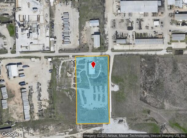 1651 E Hicks Field Rd, Fort Worth, TX Parcel Map