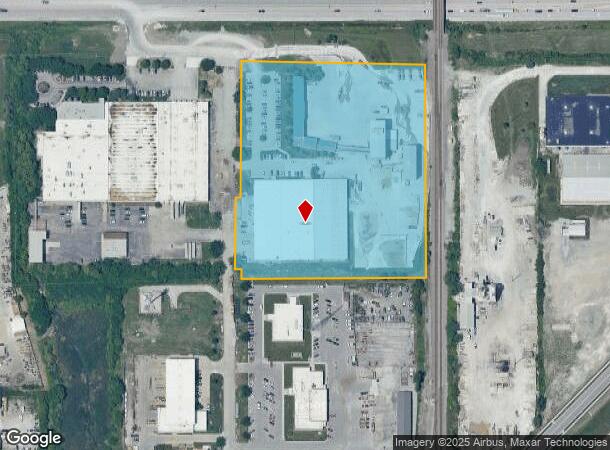 1140 S Enterprise St, Olathe, KS Parcel Map