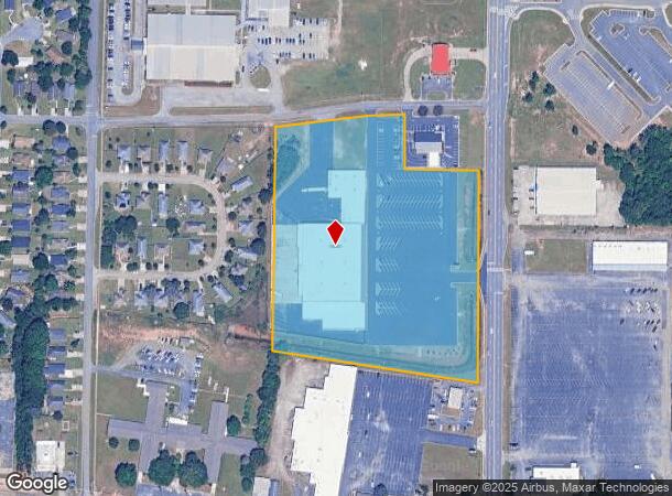  823 N Houston Rd, Warner Robins, GA Parcel Map