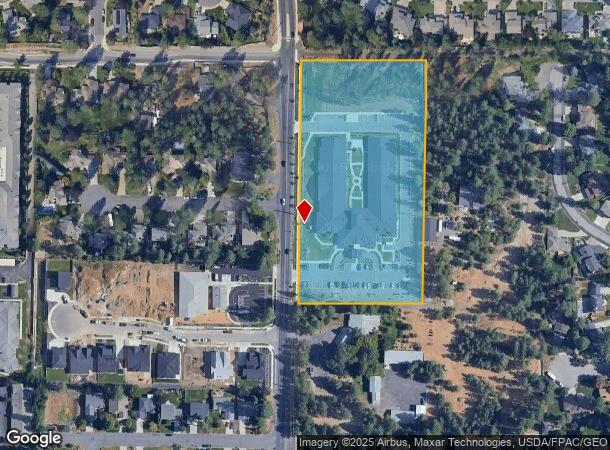 4503 S Freya St, Spokane, WA Parcel Map