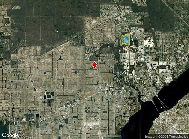  Subsurface Rights, Cape Coral, FL Parcel Map