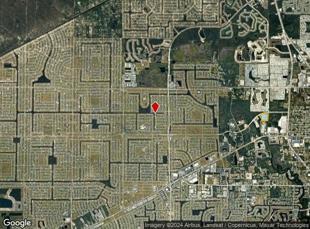  2900 Diplomat Pky E, Cape Coral, FL Parcel Map