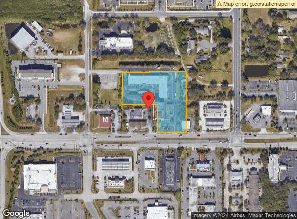  4500 W New Haven Ave, Melbourne, FL Parcel Map