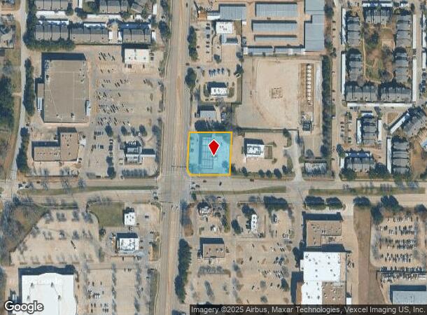  5375 S Cooper St, Arlington, TX Parcel Map