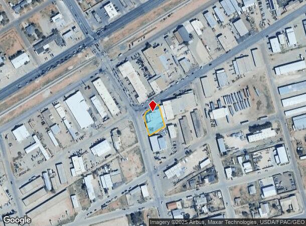  2121 W Florida Ave, Midland, TX Parcel Map