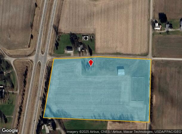  10330 Quaker Rd, Fredericktown, OH Parcel Map