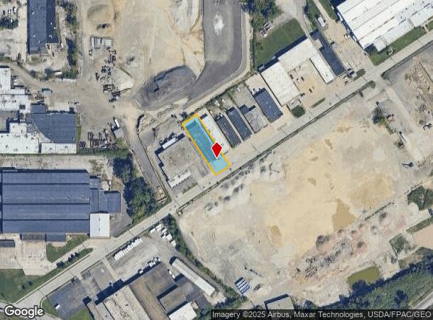  21641 Tungsten Rd, Euclid, OH Parcel Map