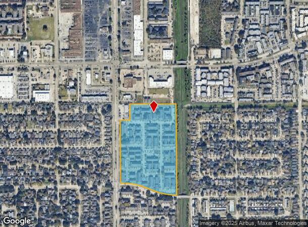 11315 Fondren Rd, Houston, TX Parcel Map