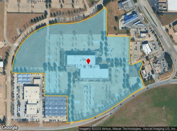  4001 Embarcadero Dr, Arlington, TX Parcel Map