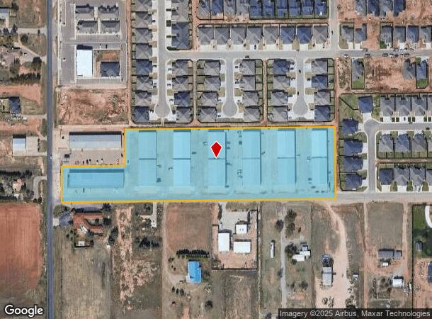  5710 122Nd St, Lubbock, TX Parcel Map