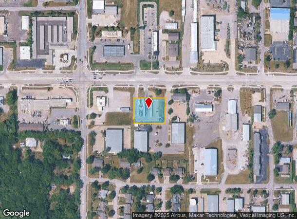  1015 E 23Rd St, Lawrence, KS Parcel Map