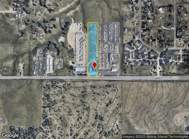 5403 Highway 86, Elizabeth, CO Parcel Map