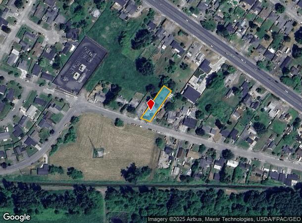  3364 Olive Way, Longview, WA Parcel Map