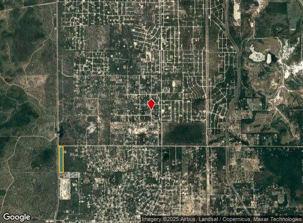  10202 Centralia Rd, Weeki Wachee, FL Parcel Map