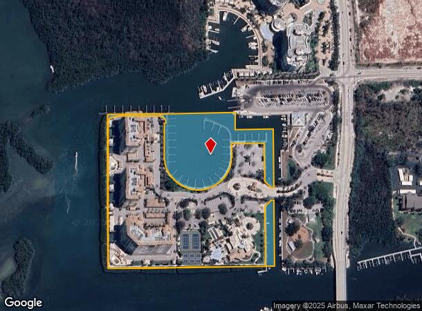 408 Dockside Dr, Naples, FL Parcel Map