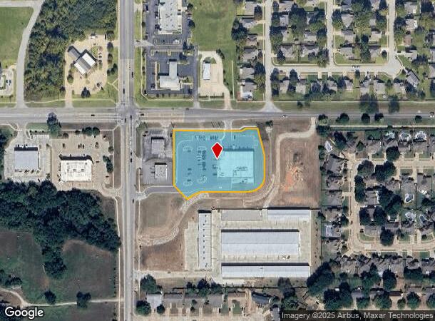  525 W Tucson St, Broken Arrow, OK Parcel Map