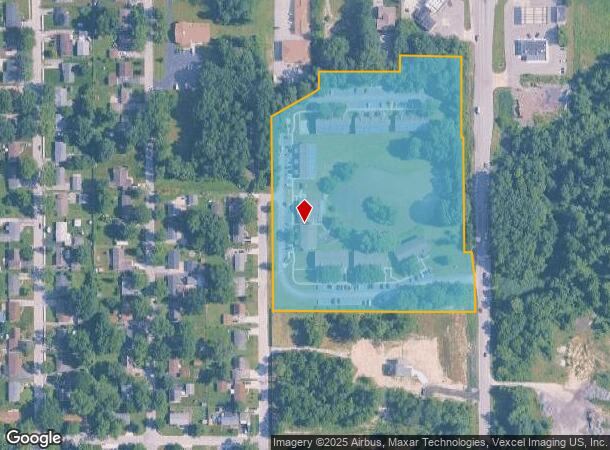 785 Baltimore Rd, Portage, IN Parcel Map